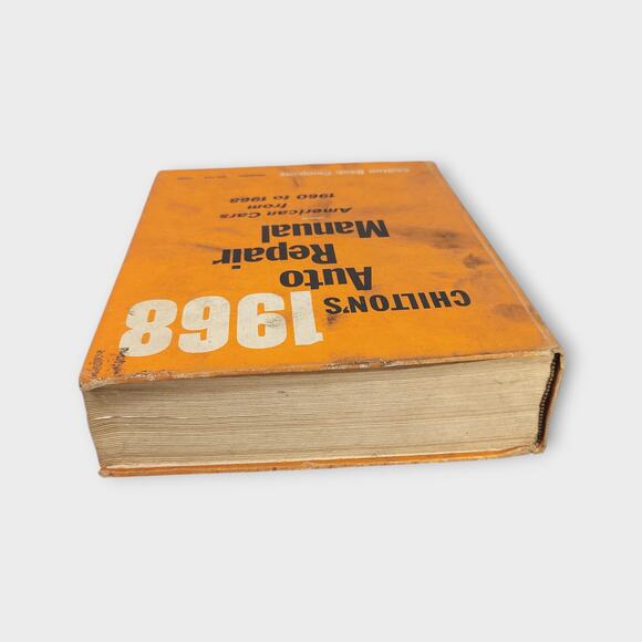 CHILTON'S 1968 Auto Repair Manual American Cars From 1960 - 1968 - Picture 5 of 7